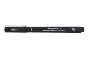 Marcador Brush Uni Pin Br-200 Black