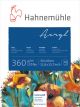 Bloco Acrilica Hahnemuhle Acryl 360g/m² 30x40