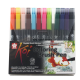 Kit de Marcador Pincel Koi Coloring Brush 12 cores - XBR-12