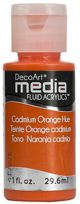 Tinta Decoart Media Fluid Cor Cadmium Orange Hue - DMFA15