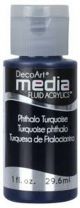 Tinta Decoart Media Fluid Cor Phthalo Turquoise - DMFA26