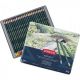 Kit Lapis de Cor Permanente Derwent Artists Lata 24 Cores