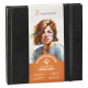 Sketchbook Aquarela Hahnemuhle Artesanal 100% Algodão 250g/m² 14x14