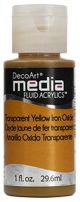 Tinta Decoart Media Fluid Cor Transparent yellow Iron Oxide