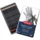 Kit Lapis Graduado Derwent Graphic Lata 12 Lapis