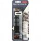 Kit Lapis Graduado Derwent Graphic 4 Graduações + 2 Graphitone
