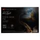 Bloco Aquarela White Nights 240g/m² 100% Celulose Papel Preto A4 12 Folhas