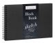 Sketchbook Desenho Hahnemuhle Black Book 250g/m² A5 Espiral