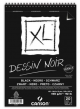 Bloco Desenho Canson XL Dessin Noir Black 150g/m² A5