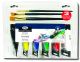 Kit de Tinta Acrílica Royal & Langnickel com 9 peças - ACR75-6B