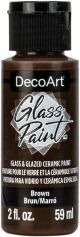 Tinta Decoart Glass Brown - DGP13