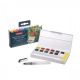 Kit Aquarela 12 Pastilhas Derwent  Inktense Set #02