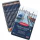 Kit Lapis de Cor Aquarelavel Derwent Watercolour Lata 12 Cores