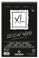 Bloco Desenho Canson XL Dessin Noir Black 150g/m² A3