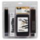 Kit Básico para Carvão, Grafite e Pastel com Mini Sketchbook Royal & Langnickel 12 peças - RART-2107