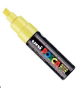 Caneta Posca PC-8K 8mm - Cor Amarelo