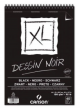 Bloco Desenho Canson XL Dessin Noir Black 150g/m² A4