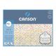 Bloco Aquarela Canson Aquarelle 300g/m² 23x31 Textura Rugosa