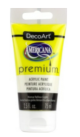 Tinta Decoart Americana Premium  cor Hansa Yellow Medium - DTA18