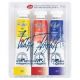 Kit 3 Tintas Aquarela White Nights em Tubo Basic (Tons Basicos 1) - 1972