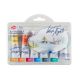 Kit 6 Tintas Aquarela White Nights em Tubo Sunset - 2104