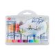 Kit 6 Tintas Aquarela White Nights em Tubo Botanic Sketch - 2105