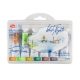 Kit 6 Tintas Aquarela White Nights em Tubo Forest Landscape - 2111