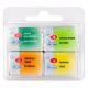 Kit 4 Tintas Aquarela White Nights em Pastilha Mix 4