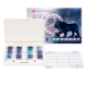 Kit 12 Tintas Aquarela White Nights em Pastilha Tons Granulados - 2005