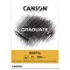 Bloco Desenho Canson Graduate Bristol 180g/m² A4 20 Folhas
