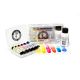 Kit Aquarela D.Smith Essentials Mixing - 6 Tubos de 5ml e 1 Ground (Fundo) de 30ml