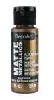Tinta Matte Metálica Cor Aged Bronze - DMMT09