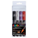 Kit Caneta Posca PC-1M 0.7 mm - 4 Cores
