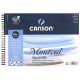 Bloco Aquarela Canson Montval Aquarelle 300g/m² A5 Textura F