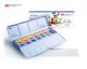 Kit 21 Tintas Aquarela White Nights  em Pastilha 