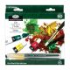 Kit de Tinta Oleo Royal & Langnickel com 18 Tubos - OIL18